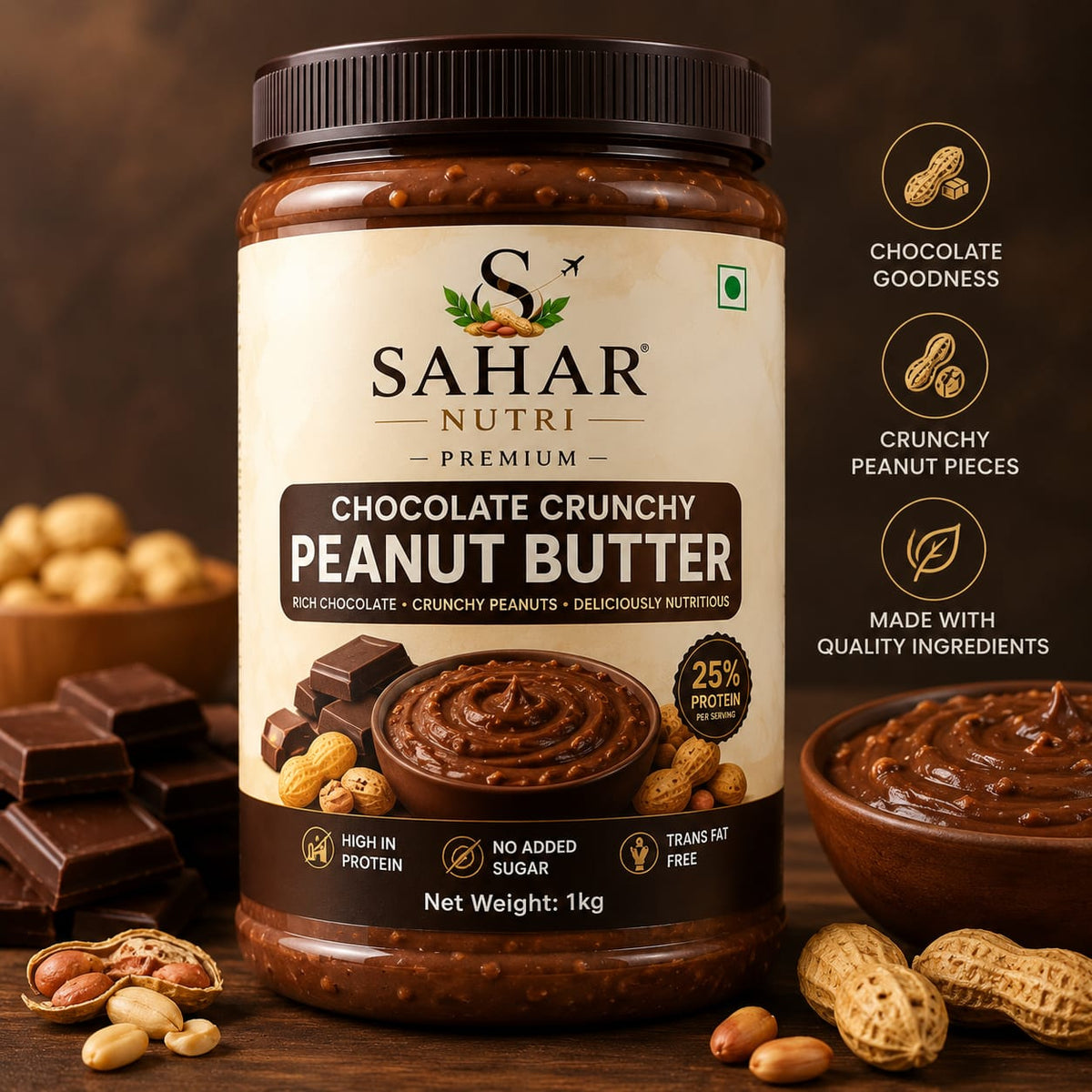 CRUNCHY PEANUT BUTTER